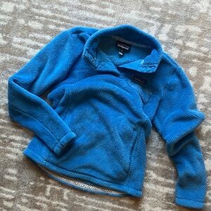 Patagonia Blue Sherpa Fleece Pullover XS